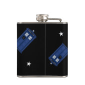 中のオタクのフラスコでより大きい青い警察箱 フラスク (裏面)