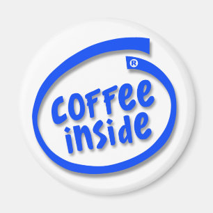 中のコーヒー マグネット
