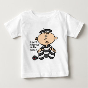 中のベビーの囚人の9か月 ベビーTシャツ