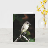 中のホー空白のベ カード (黄色い花)