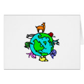 中の動物空白の惑星 (正面横)