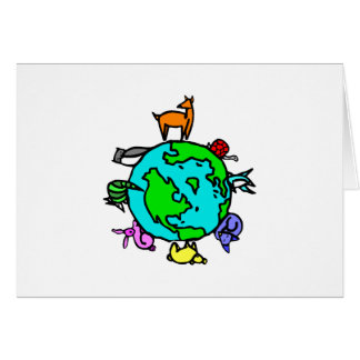 中の動物空白の惑星