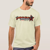 中の戦闘機 Tシャツ (正面)