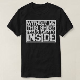 中は感じ空だ Tシャツ