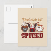 中は死んでいるがスパイス ポストカード (正面/裏面)