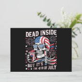 中は死んでいるが7月スケルトンの4番目 招待状 (スタンド正面)