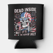 中は死んでいるが7月スケルトンの4番目 缶クーラー (正面)