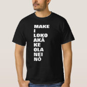 中は死んでいるが、まだ生きているハワイアン Tシャツ (正面)