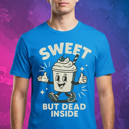 中は甘いが死んでいる Tシャツ