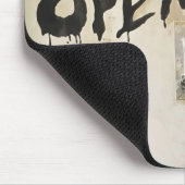 中をデッドオープンしない(歩くデッドドア) マウスパッド (コーナー)