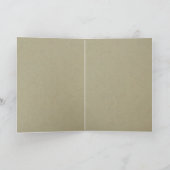 中イエス・キリストカードブランクの奇跡的で神聖なハート カード (内部)