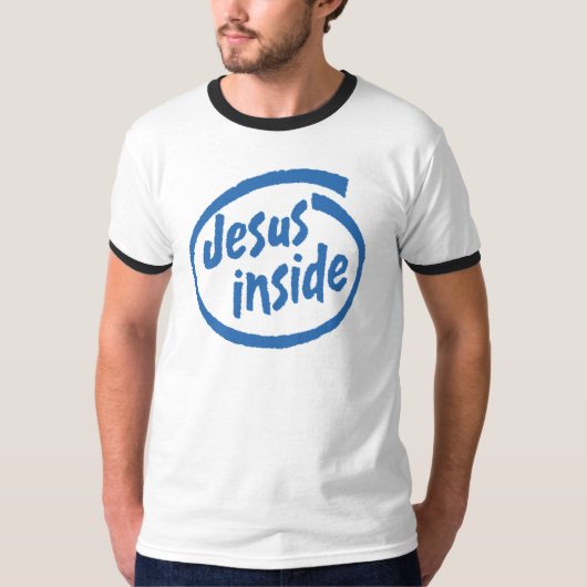 中イエス・キリスト Tシャツ (正面)