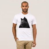 中オオカミ Tシャツ (正面フル)