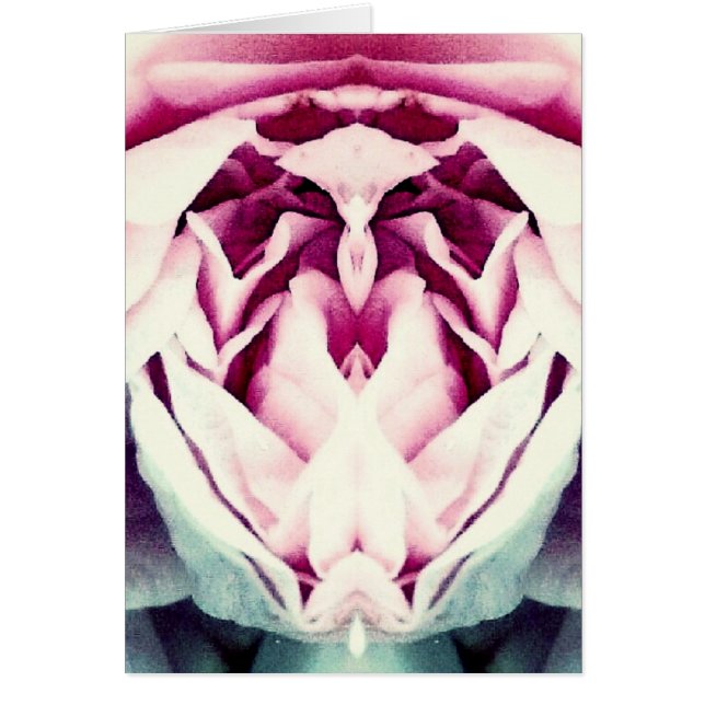 中ジョージアO'Roseの抽象美術の写真のブランク (正面)