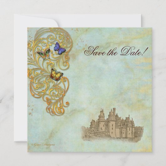 中世おとぎ話の城 セーブザデート (正面)