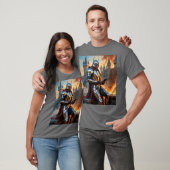 中世おもしろい騎士オンフォンティー Tシャツ (ユニセックス)