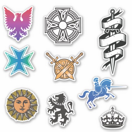 中世とルネッサンスの品種 シール (正面)