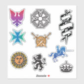 中世とルネッサンスの品種 シール (シート)