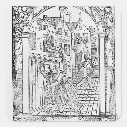 中世における衛生 スクエアシール (正面)