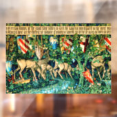 中世のアーサー・ウィリアム・モリス王 ウィンドウサイン (シート2)