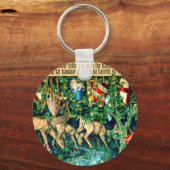 中世のアーサー・ウィリアム・モリス王 キーホルダー (正面)