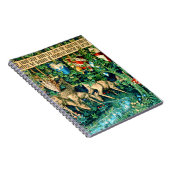 中世のアーサー・ウィリアム・モリス王 ノートブック (右側)