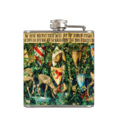 中世のアーサー・ウィリアム・モリス王 フラスク (裏面)