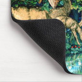 中世のアーサー・ウィリアム・モリス王 マウスパッド (コーナー)