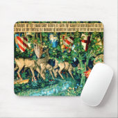 中世のアーサー・ウィリアム・モリス王 マウスパッド (マウス)