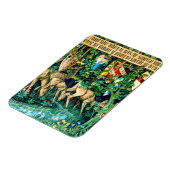 中世のアーサー・ウィリアム・モリス王 マグネット (左側)