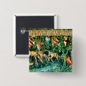 中世のアーサー・ウィリアム・モリス王 缶バッジ (正面&裏面)