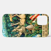 中世のアーサー・ウィリアム・モリス王 Case-Mate iPhoneケース (裏面 (横))