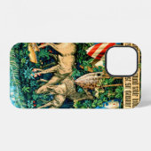 中世のアーサー・ウィリアム・モリス王 iPhoneケース (裏面横)
