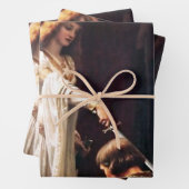 中世のエド絵を描ムンド・ブレアL ラッピングペーパーシート (インサイチュ)