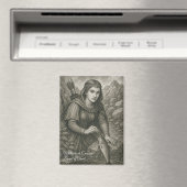 中世のオーバル伝説 – マティルドデカノッサ マグネット (インサイチュ (食洗機))