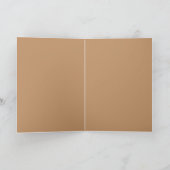 中世のカップルの記念日バレンタイン カード (内部)