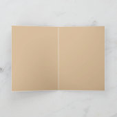 中世のカップルの記念日バレンタイン カード (内部)