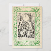 中世のキリストの降誕 マリーとイエス 聖人の境界 シーズンカード (正面)