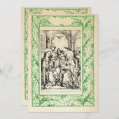 中世のキリストの降誕 マリーとイエス 聖人の境界 シーズンカード (正面/裏面)