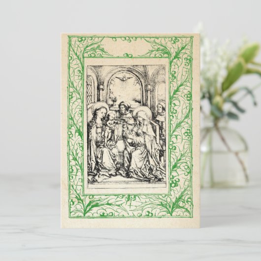 中世のキリストの降誕 マリーとイエス 聖人の境界 シーズンカード (スタンド正面)