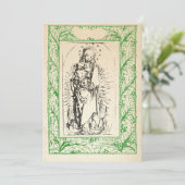 中世のキリスト生誕 マリーとイエス 神聖な境界の休日 シーズンカード (スタンド正面)