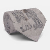中世のグラフィティ騎士 ネクタイ (ロール)