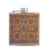 中世のサークル フラスク (正面)