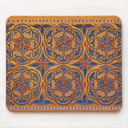 中世のサークル マウスパッド (正面)