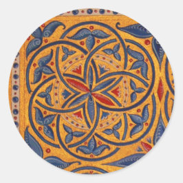 中世のサークル ラウンドシール