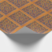 中世のサークル ラッピングペーパー (角)