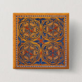 中世のサークル 缶バッジ (正面)