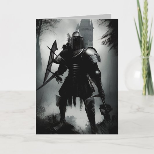 中世のダークナイト カード (正面)