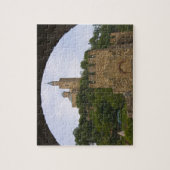 中世のツァレベの要塞 ジグソーパズル (縦)