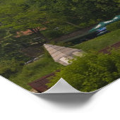 中世のツァレベの要塞 ポスター (角)